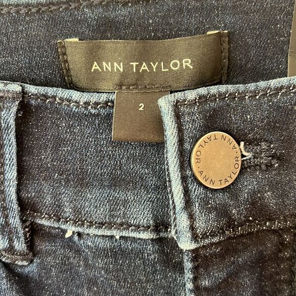 Ann Taylor Skinny Jean With Gold Piping NWT - Picture 3 of 10